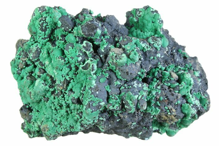Blue-Green Botryoidal Chrysocolla - Planet Mine, Arizona #358310